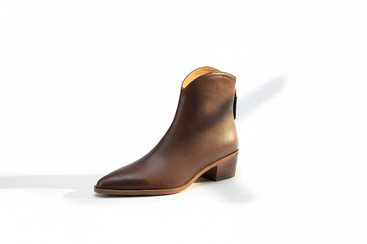 Noliane™ - Bottines de luxe à talon bas