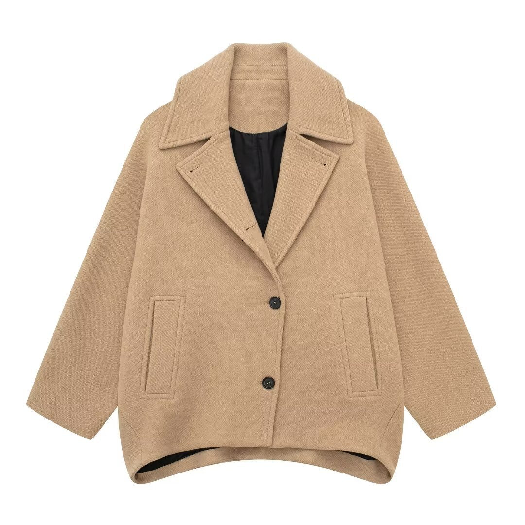 Gaëlle™ – Le Manteau Oversize Élégant et Confortable