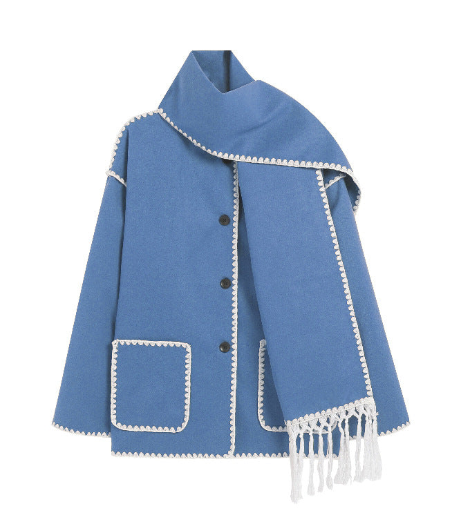 Robusta - Veste Châle à Franges Élégante et Confortable