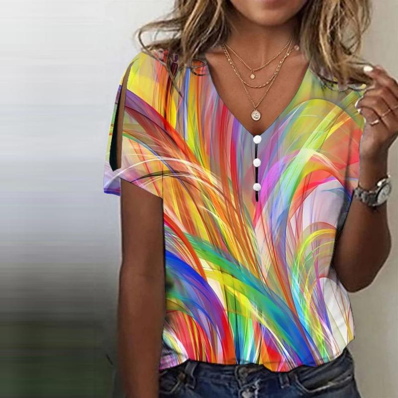 Céleste - Blouse Dégradé Coloré