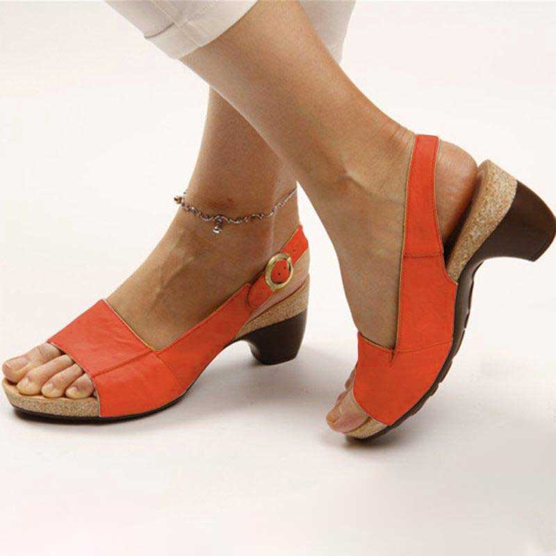 Tess - Sandales orthopédiques à talons