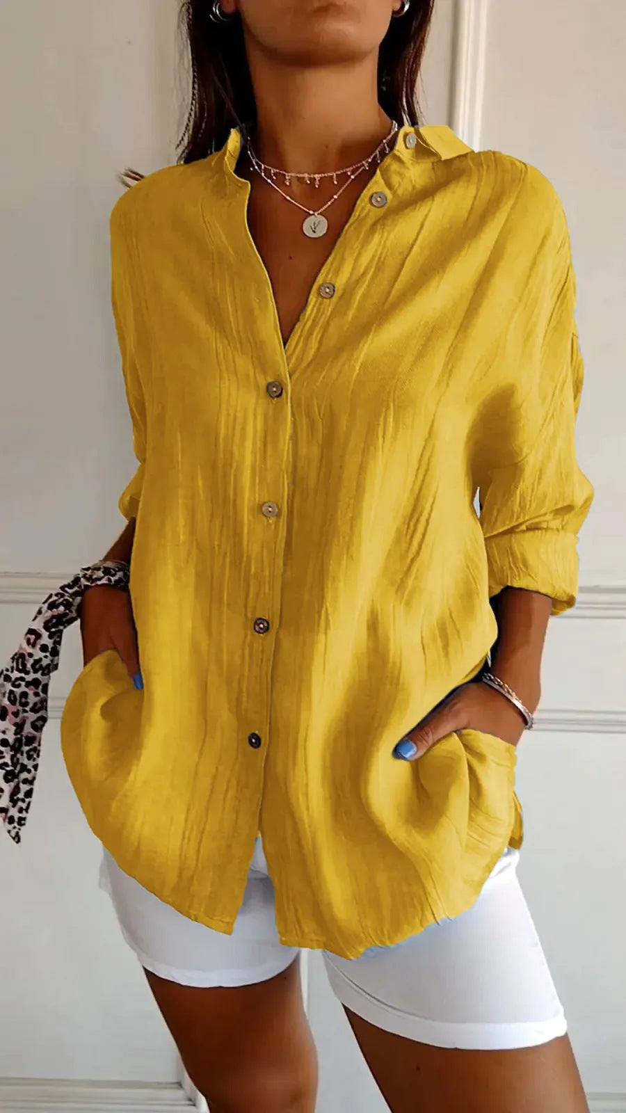 Capucine | Chemise fluide élégante