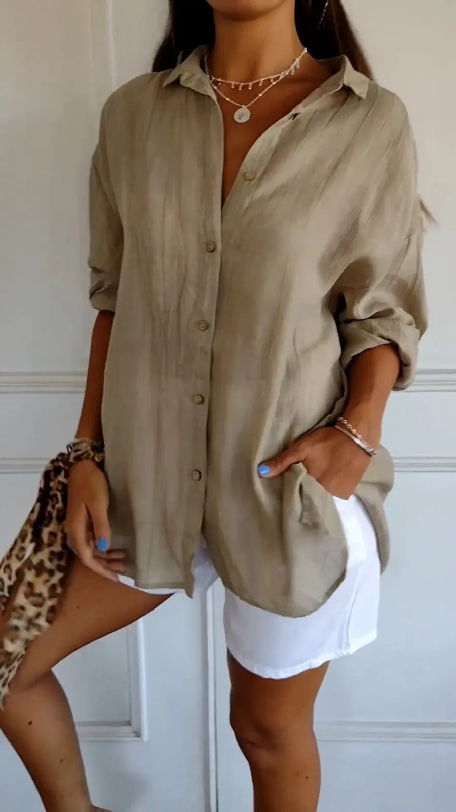 Capucine | Chemise fluide élégante