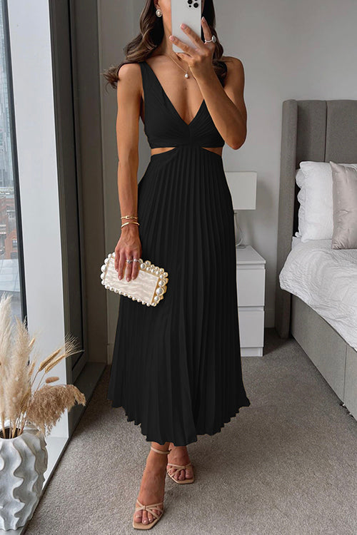 Catherina - Élégante robe de soirée plissée