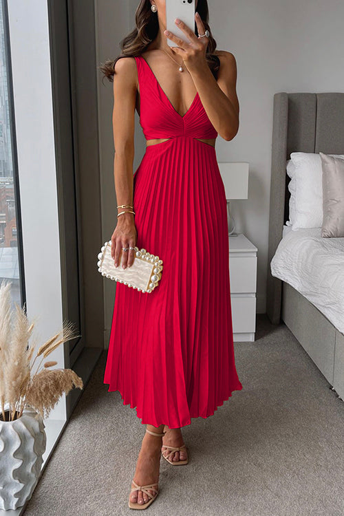 Catherina - Élégante robe de soirée plissée