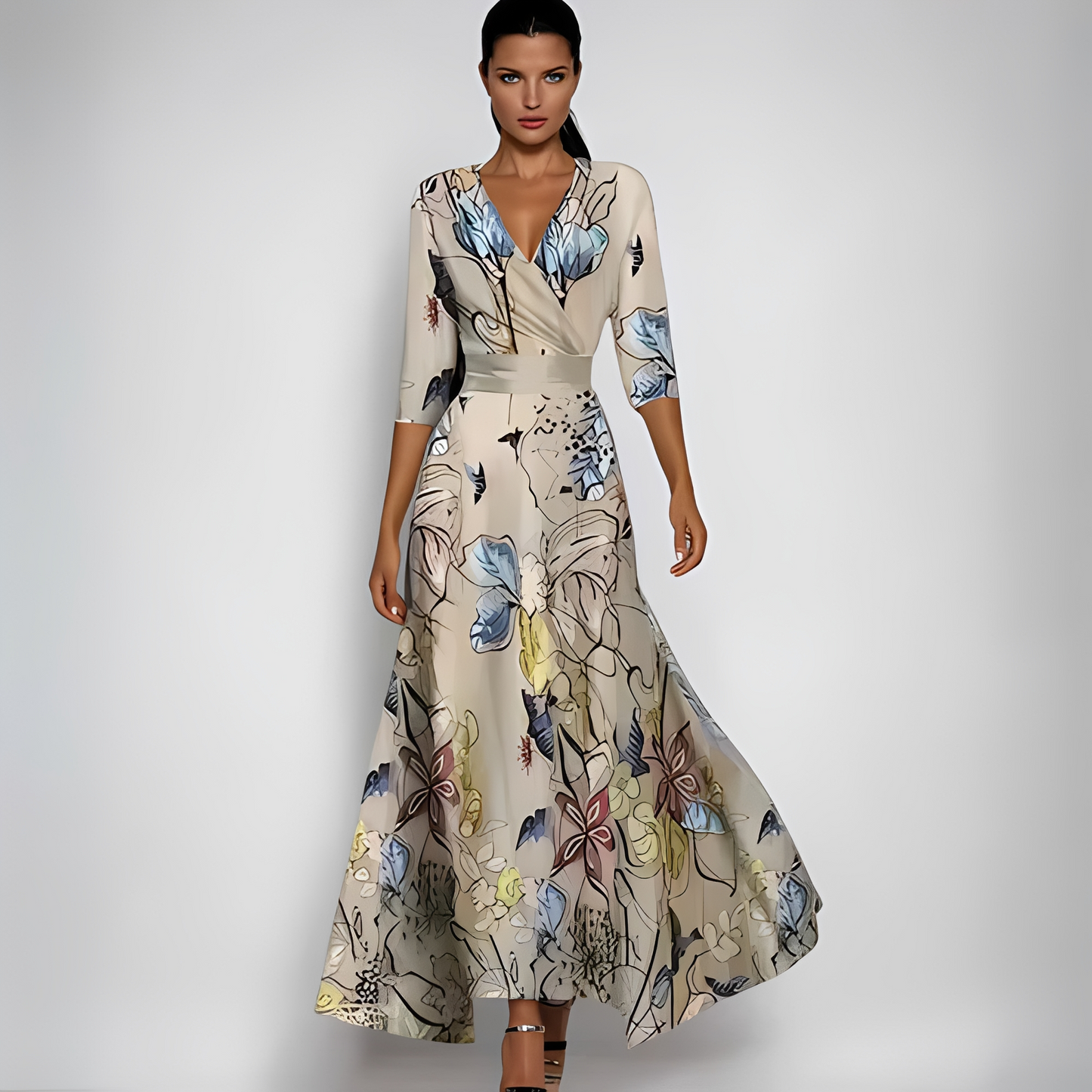 Manon - Élégante robe florale