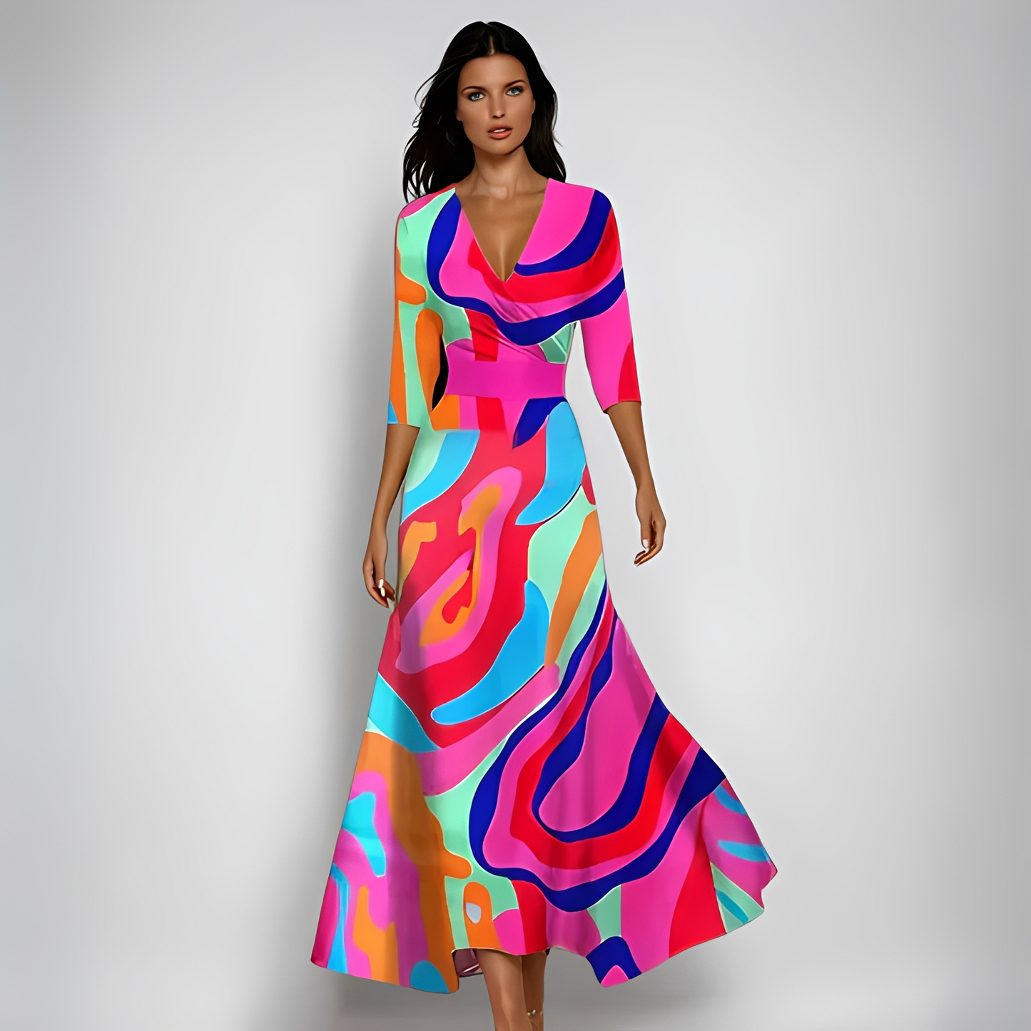 Manon - Élégante robe florale