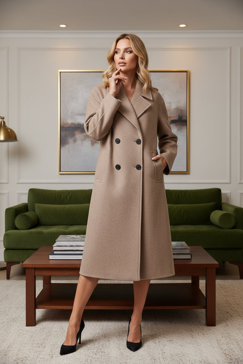 Isaline™ - Manteau Élégante et Confortable au Style Moderne
