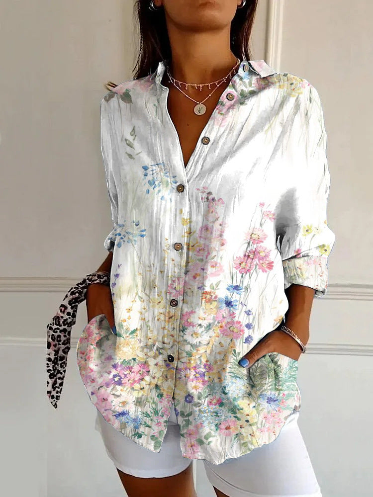 Chemisier imprimé chic | Style raffiné