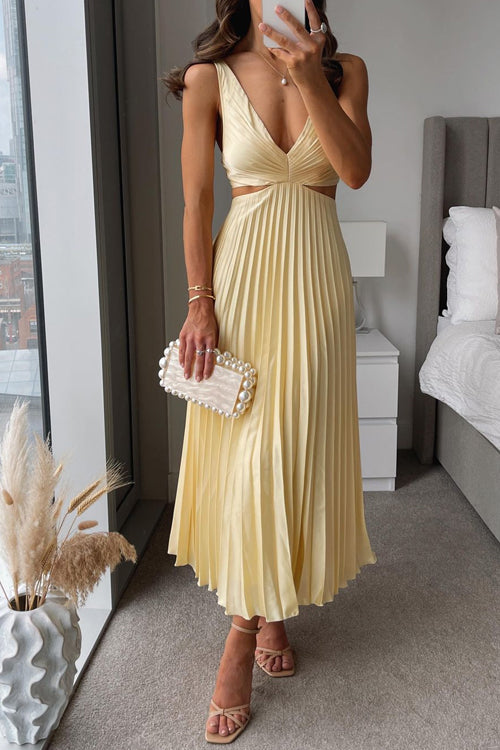 Catherina - Élégante robe de soirée plissée