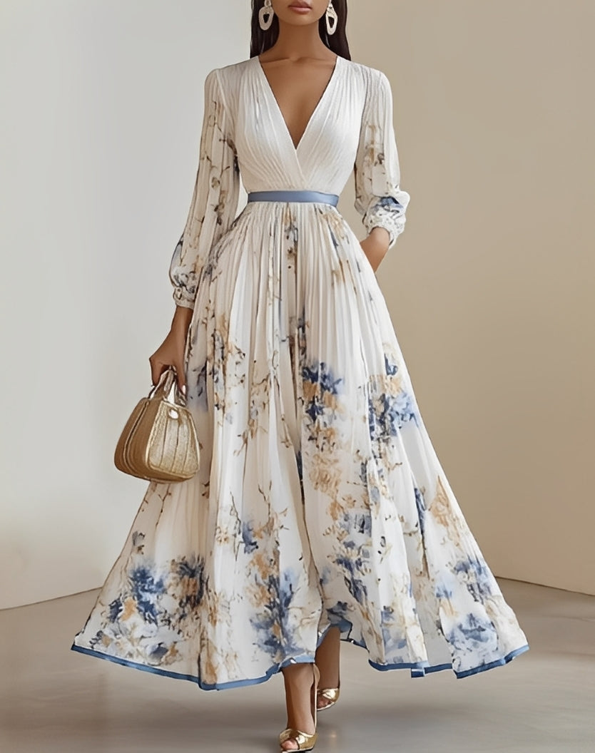 Orlan - Robe élégante avec motif floral