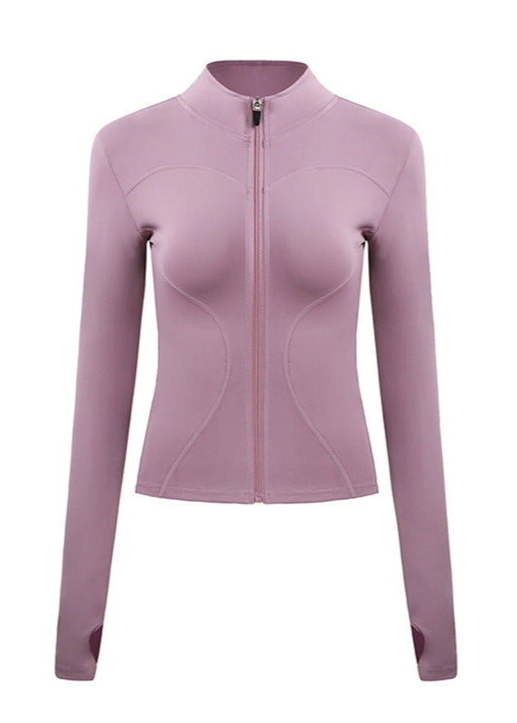 Michelle - Long-sleeved Top Zipper