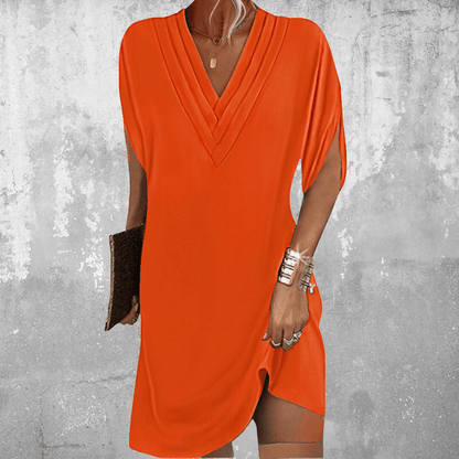 Robe bohème sans coutures Talia à col en V
