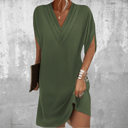 Robe bohème sans coutures Talia à col en V