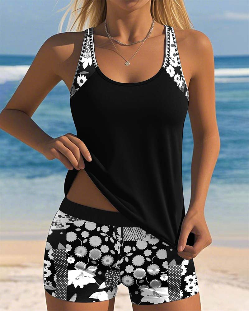 Danielle - Ensemble Tankini Élégant
