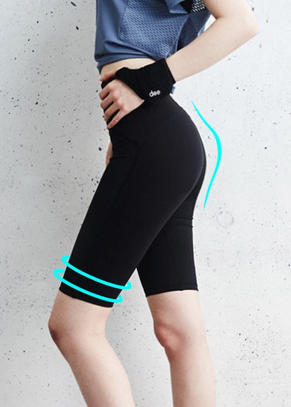 Chantal - Women's tight high waist sports shorts