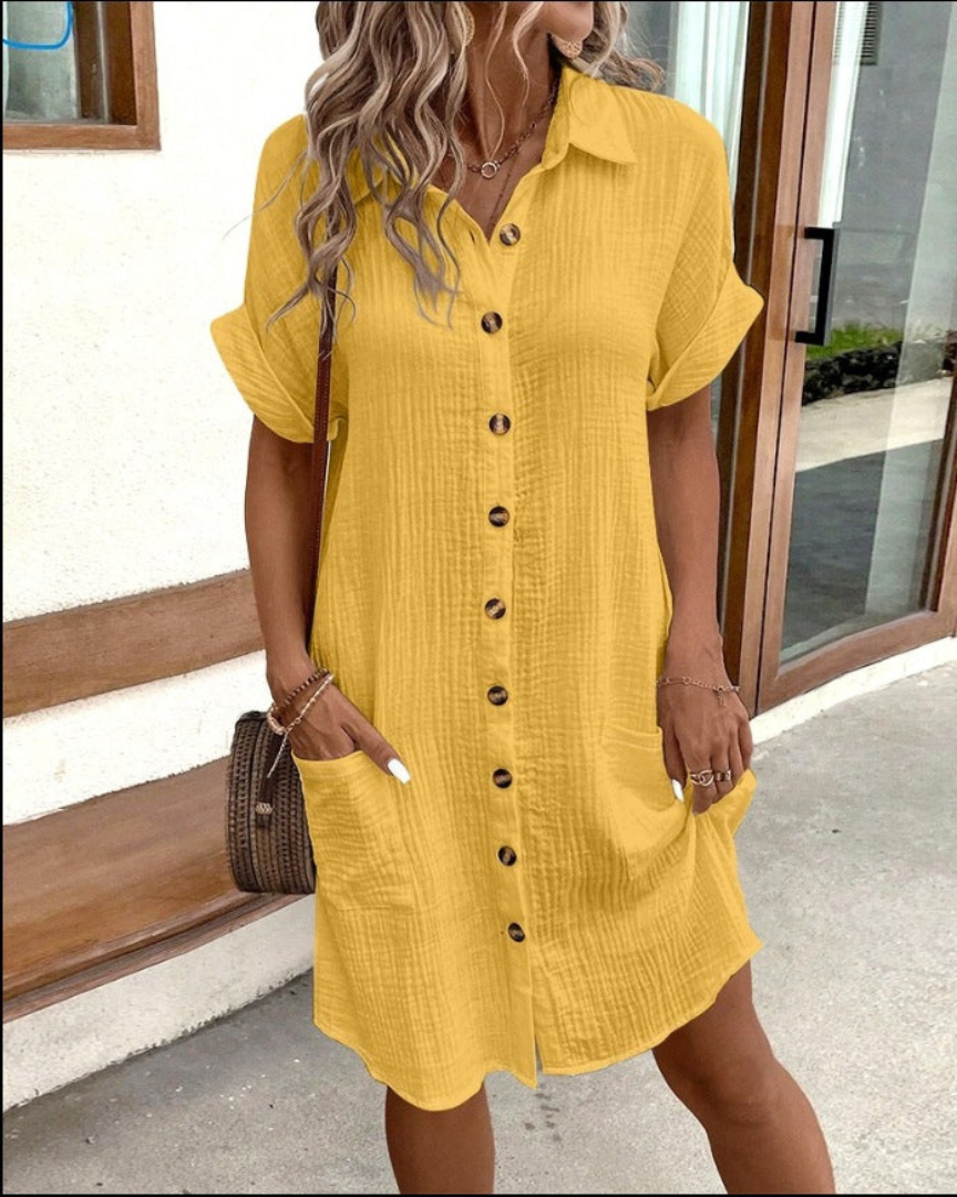 Clara – Robe-chemise pour femme
