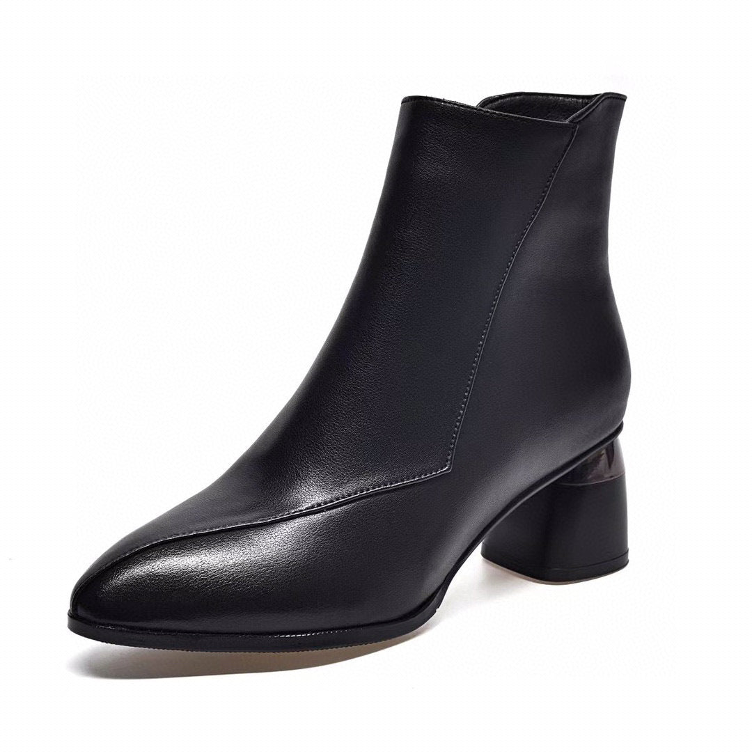 Corélia™ - Bottines de luxe à talon bas