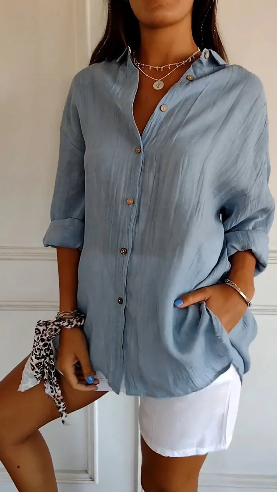 Capucine | Chemise fluide élégante