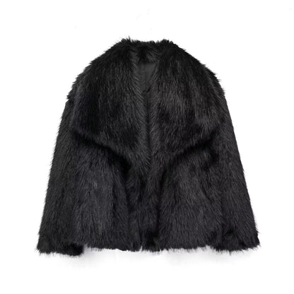 Rosalie™ - Veste en Fausse Fourrure Élégante et Confortable