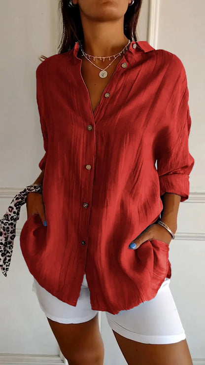 Capucine | Chemise fluide élégante
