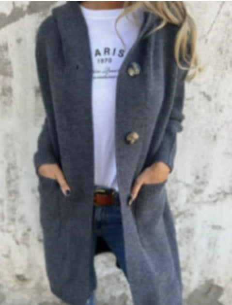 Cardigan Douillet à Capuche