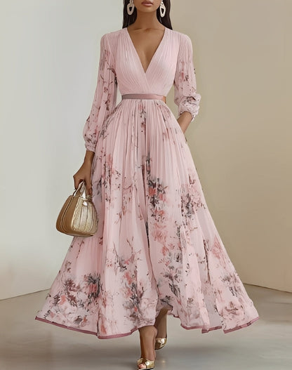 Orlan - Robe élégante avec motif floral