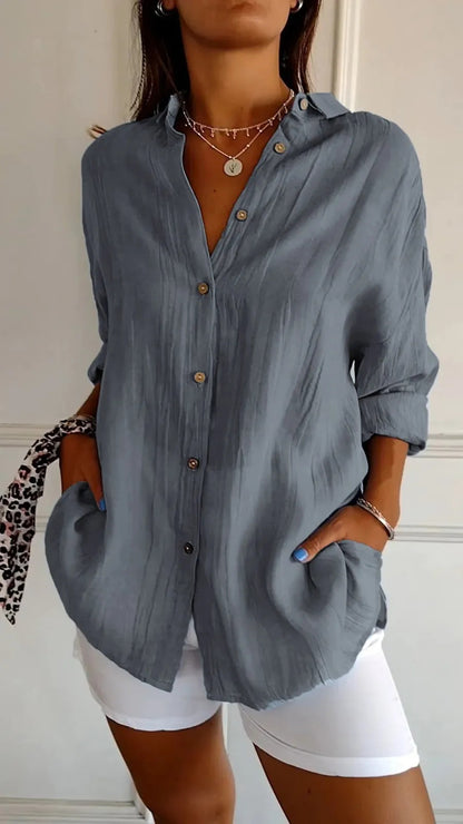 Capucine | Chemise fluide élégante