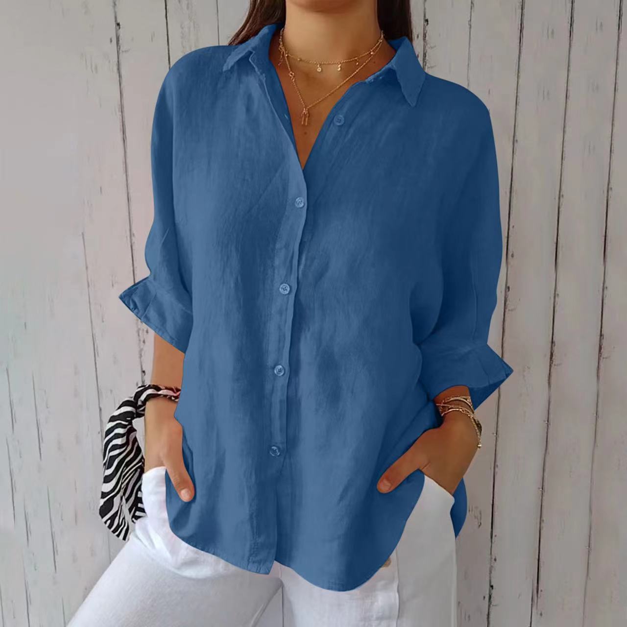 Capucine | Chemise fluide élégante