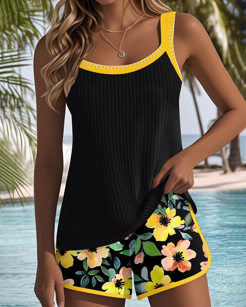 Patricia - Ensemble Tankini Élégant
