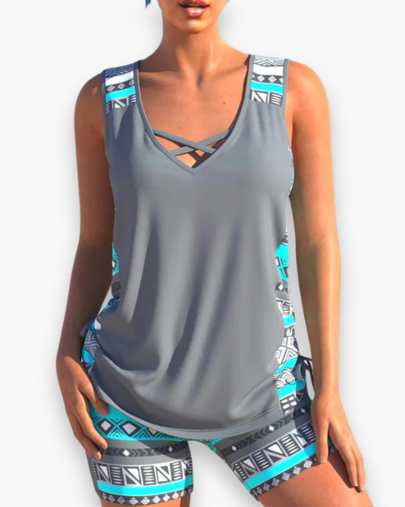 Tankini deux pièces femme | Nathalie