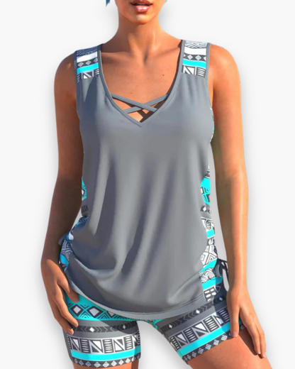 Tankini deux pièces femme | Nathalie
