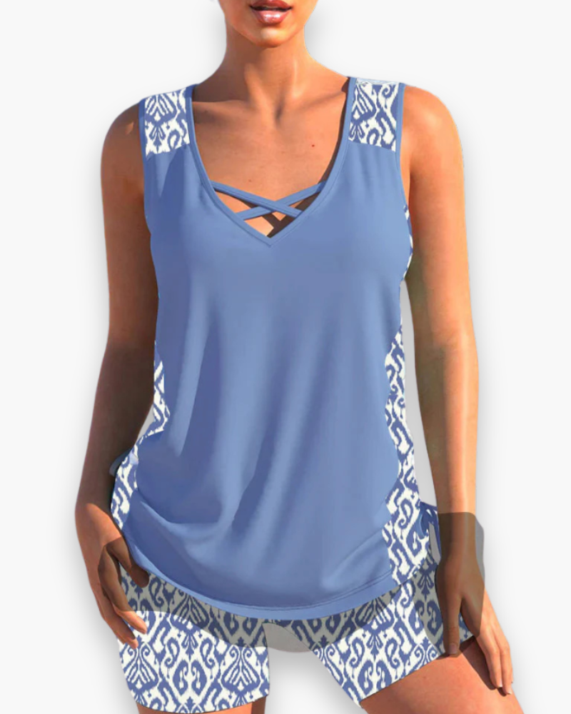 Tankini deux pièces femme | Nathalie
