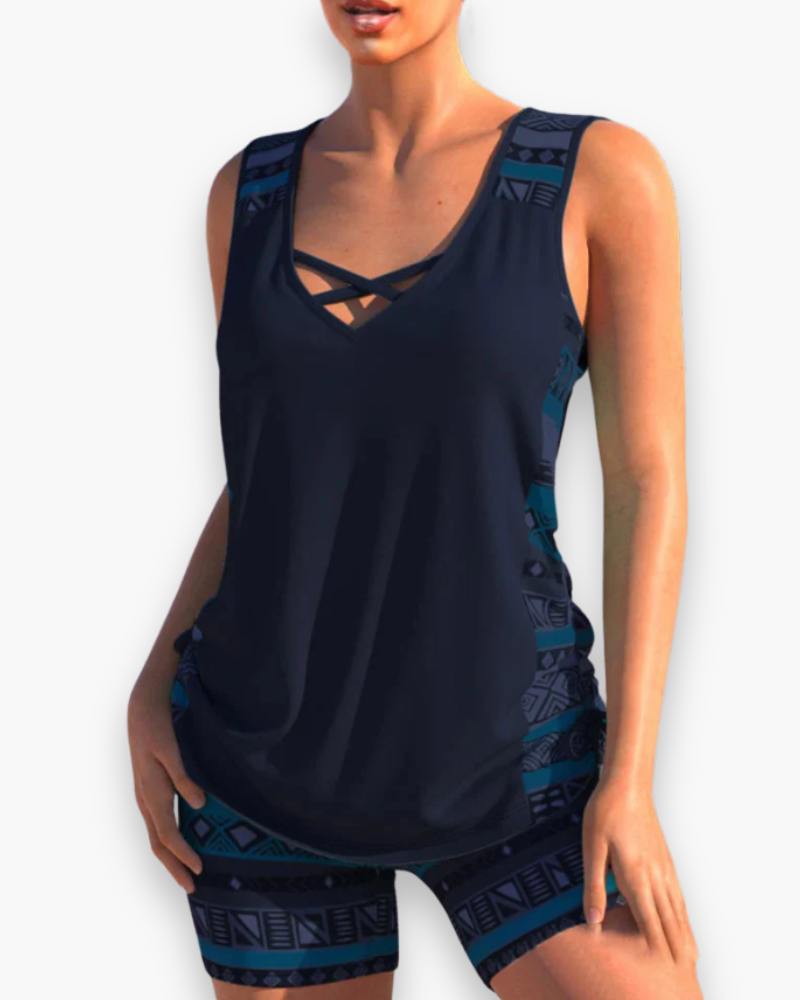 Tankini deux pièces femme | Nathalie