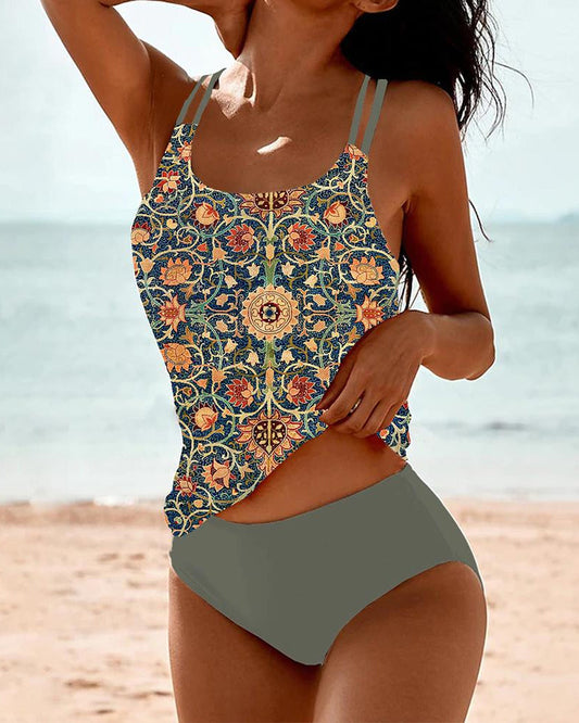 Fleur - Tankini Élégant