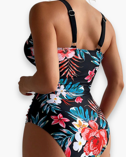 Maillot une pièce fleuri femme | Françoise
