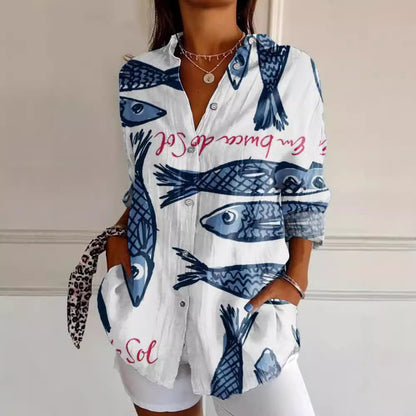 Chemisier imprimé chic | Style raffiné