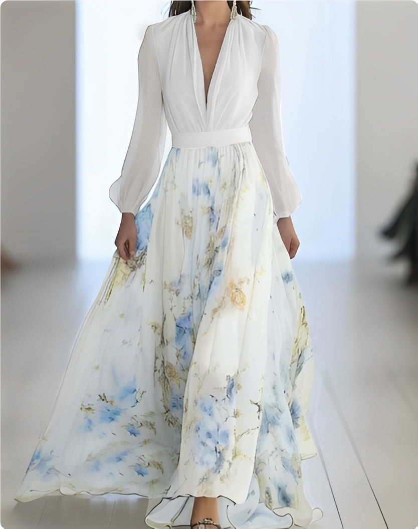 Orlan - Robe élégante avec motif floral