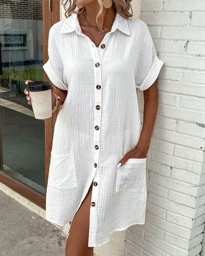 Clara – Robe-chemise pour femme