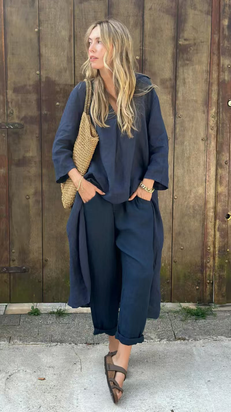 Floréva™ – Ensemble Chic et Polyvalent pour Printemps & Été