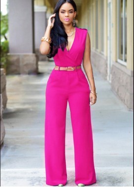 Pauline - Combinaison Avec Jambes Larges