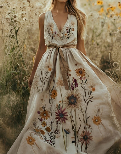Orlan - Robe élégante avec motif floral