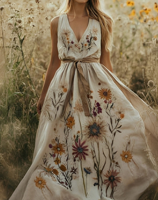 Orlan - Robe élégante avec motif floral