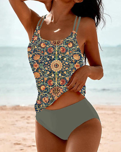 Ophélie - Tankini bohème élégant