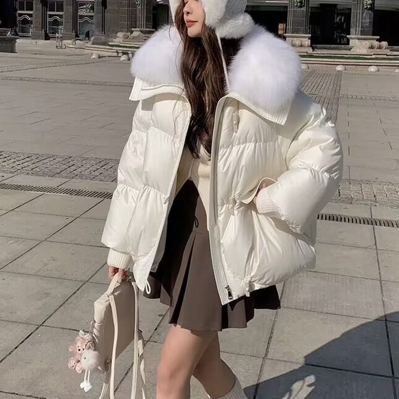 Élina™ - Veste en Fausse Fourrure Élégante et Confortable