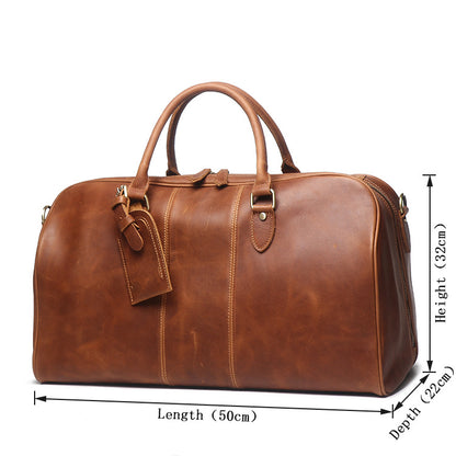 Iréliane™ | Sac en cuir - Weekender de luxe