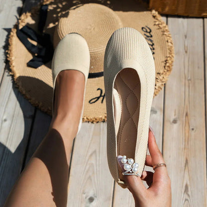 Prestige - Ballerines en Tissu Respirant