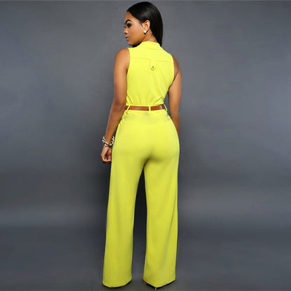Pauline - Combinaison Avec Jambes Larges