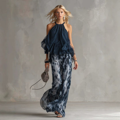 Azélie™ | Ensemble chic pantalon ample