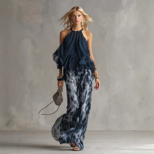Azélie™ | Ensemble chic pantalon ample